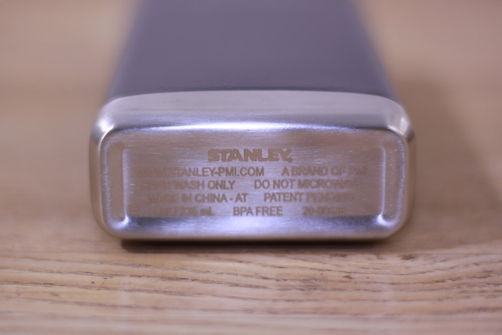 STANLEY(スタンレー) SS フラスコ 0.23L ネイビー 01564-024 美しい底面