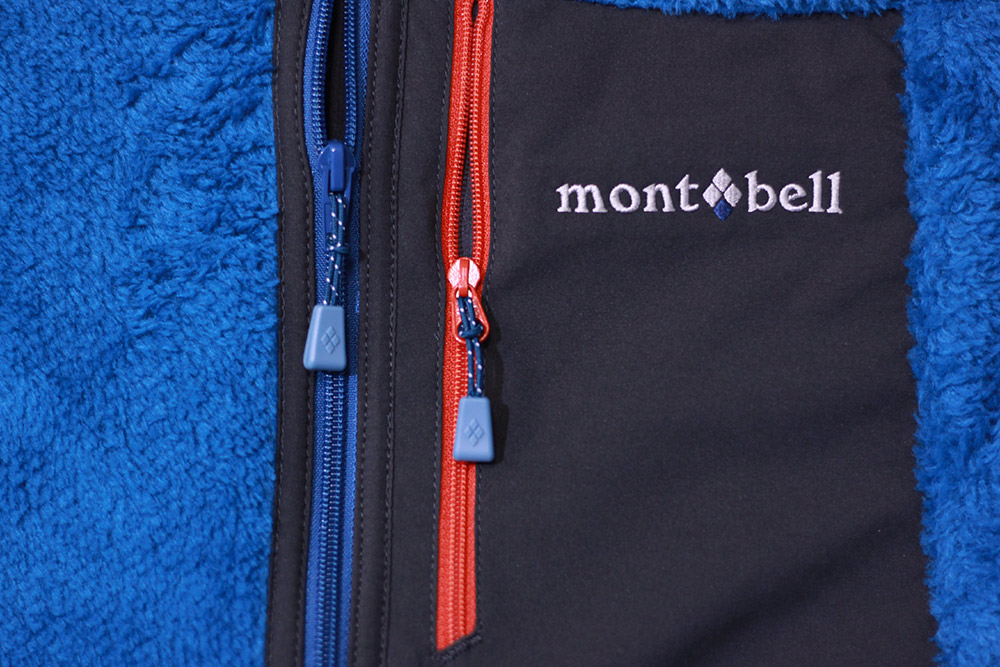 mont-bell(モンベル) クリマエアベスト Men's フロントジッパー、胸ポケット