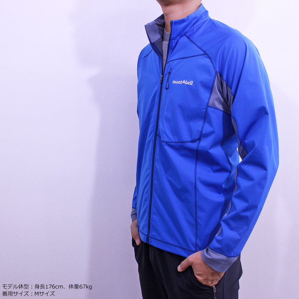 mont-bell(モンベル) クロスランナー ジャケット Men's 着用イメージ