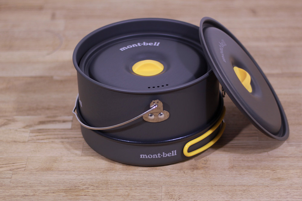 mont-bell(モンベル) アルパインクッカー16+18 パンセット 1124691 スタッキングしてコンパクトに