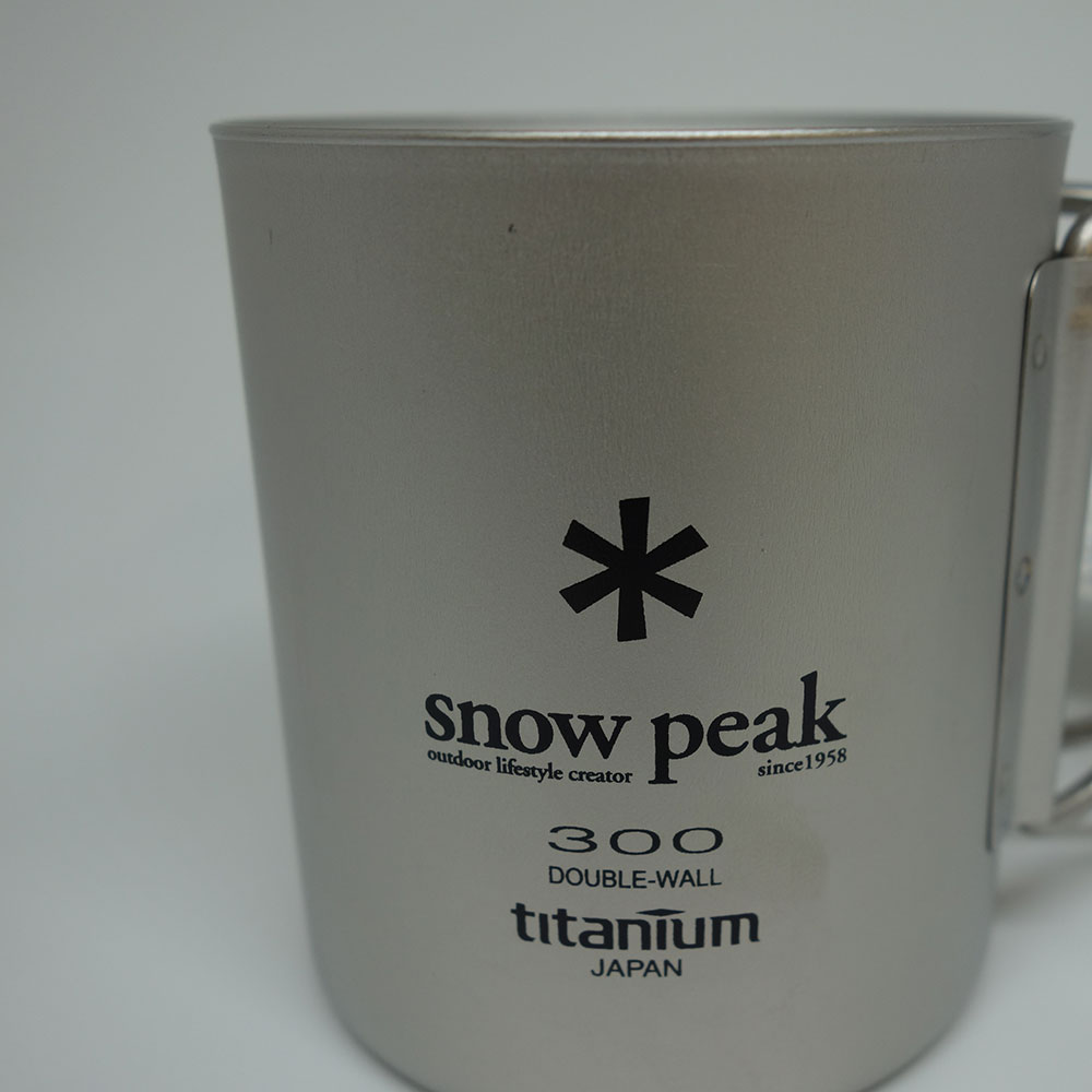 SnowPeak(スノーピーク) チタンダブルマグ220ml フォールディングハンドル MG-051FHR
