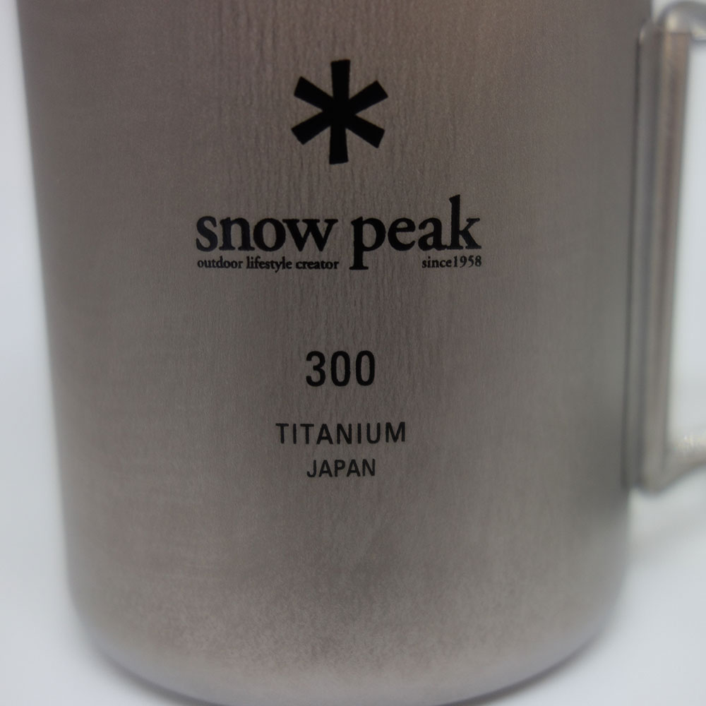 SnowPeak(スノーピーク) チタンシングルマグ300 MG-142