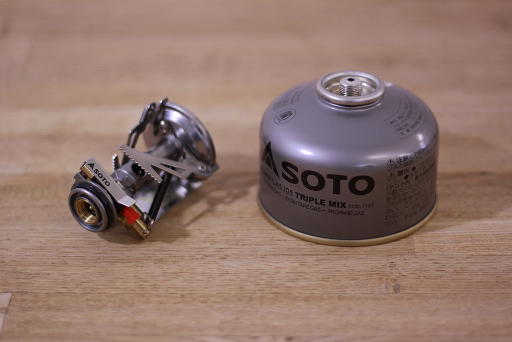 SOTO(ソト) マイクロレギュレーターストーブ SOD-300S コンパクトで軽量
